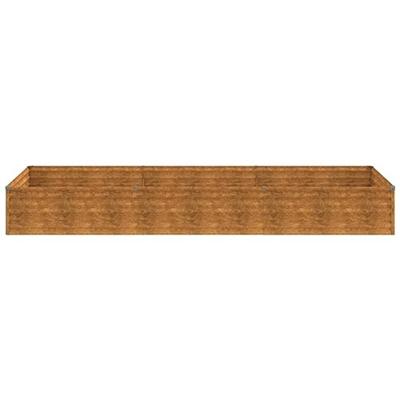 Plantenbak verhoogd 291x100x36 cm cortenstaal