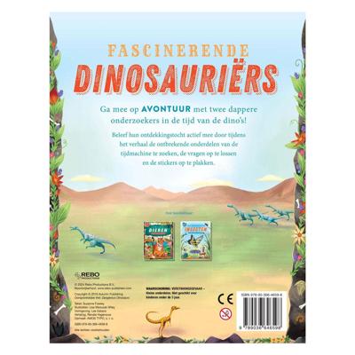 Rebo Publishers Fascinerende dinosauriers-stickers Rebo Publishers Fascinerende dinosauriers-stickers