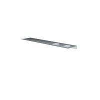 Hotbath &More Shelves - Planchet 60 Cm - Inclusief Bevestigingsrails - Met 2 Uitsparingen - Voor Zeepdispenser of Beker - RVS 316 - thumbnail