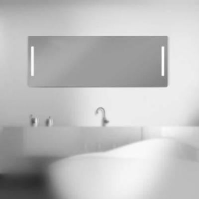 LoooX M-Line Double spiegel met zijverlichting en spiegelverwarming 200 x 70 cm, helder
