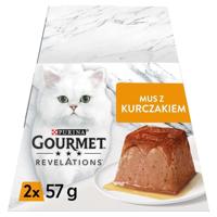 PURINA Gourmet Revelations Mousse with chicken in sauce - nat kattenvoer - 2x57g - thumbnail