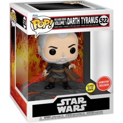 Star Wars Funko Pop Vinyl: Red Saber Series Volume 1 Darth Tyranus Limited Edition