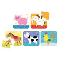 Banana Panda - on-the-go puzzel dieren - 16st. - thumbnail