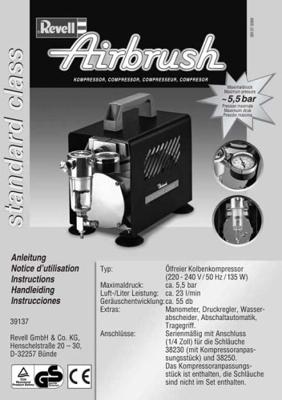 Revell Standard Class Airbrush compressor - thumbnail