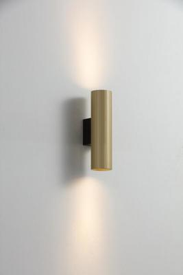 Lyora WandlampOnis up/down - goud met zwart - 107097