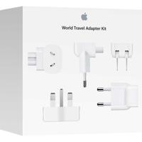 Apple World Travel Adapter Kit Reislader Wit Met adapter voor Australië, Met adapter voor China, Met adapter voor Europa, Met adapter voor Verenigd Koninkrijk, - thumbnail
