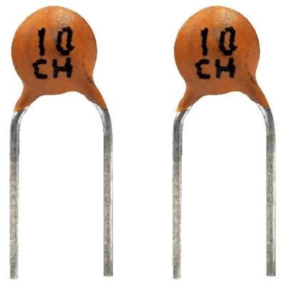 RICHWELL Keramische schijfcondensator Radiaal bedraad 1000 V/DC 5 % 1 stuk(s)