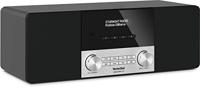TechniSat CABLESTAR 400, Digitale Radio, via kabel (DVB-C radio, AUXin, IEC in, hoofdtelefoonaansluiting, klok, wekker, stereoluidsprekers 20 Watt), Zwart - thumbnail
