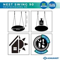 Schommel - SCHILDKRÖT - Vogelnest 90cm - thumbnail