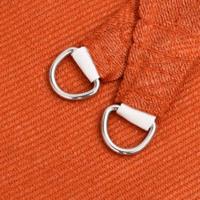 Zonnezeil 160 g/m² trapezium 4/5x3 m HDPE oranje - thumbnail
