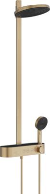 Hansgrohe Pulsify S Showerpipe 2jet EcoSmart met ShowetTablet Select 400, Brushed Bronze