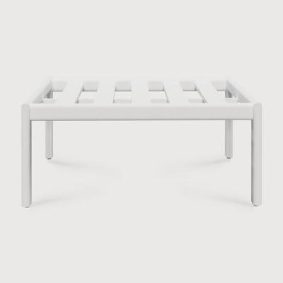 Ethnicraft Hocker 'Jack' Aluminium, kleur Wit