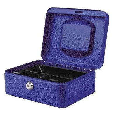 Geldkist quantore 200x160x90mm blauw