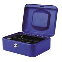 Geldkist quantore 200x160x90mm blauw - thumbnail