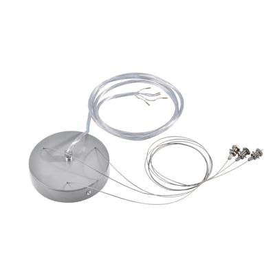 SLV Ophangset 1,5m voorMedo 2-lichts grijs - 135254