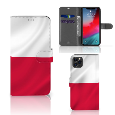 Apple iPhone 11 Pro Max Bookstyle Case Polen Apple iPhone 11 Pro Max Bookstyle Case Polen