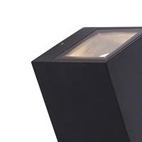 QAZQA Moderne wandlamp zwart 2-lichts AR70 IP54 - Baleno - thumbnail