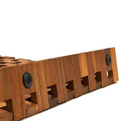 Saunamat, Sauna, Douchemat, Badmat, acaciahout, FSC, blokjes design