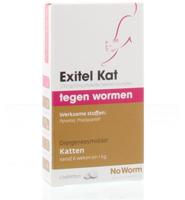 No Worm Exitel kat tegen wormen 4 tabletten - thumbnail