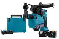 Makita DHR182TWJU Accu combihamer SDS-Plus 1,7J + stofafzuiging AWS 18V 5.0Ah in Mbox - thumbnail