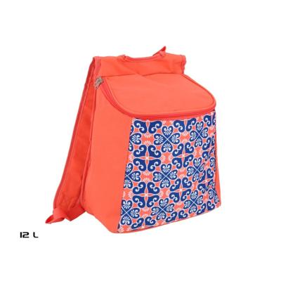 Gerimport koeltas 30 x 34 cm 12 liter polyester blauw/rood Gerimport koeltas 30 x 34 cm 12 liter polyester blauw/rood