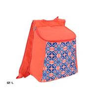 Gerimport koeltas 30 x 34 cm 12 liter polyester blauw/rood - thumbnail