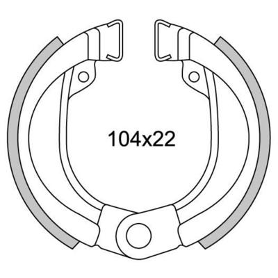 Newfren remsegmentset gf0245 fox
