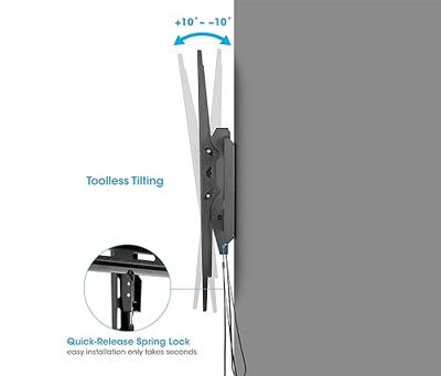 Manhattan 461931 TV-beugel Kantelbaar 152,4 cm (60) - 304,8 cm (120) Kantelbaar