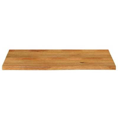 Tafelblad met natuurlijke rand 100x60x2,5 cm massief mangohout Tafelblad met natuurlijke rand 100x60x2,5 cm massief mangohout