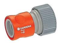 GARDENA Prof-System overgangsstuk met waterstop 19 mm (1/2") koppeling - thumbnail