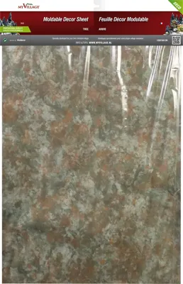 My Village Vormbare sheet boom 100x60 cm