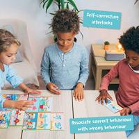 Educatieve spellen - GEOMAG - Ecologische puzzel Waterbesparing - Educatieve minipuzzels - Waterbesparing - thumbnail