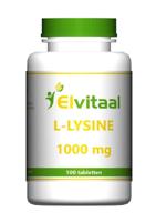 Elvitum L-Lysine 1000mg Tabletten - thumbnail