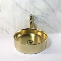 Waskom AquaSplash Oro 40x12 cm Mat Goud Aquasplash - thumbnail