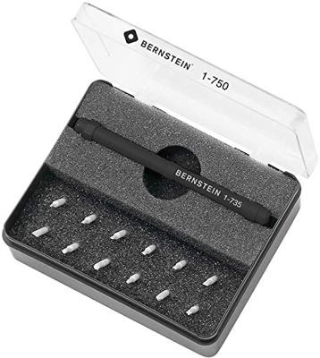 Keramische afregelschroevendraaierset, 13-delig BERNSTEIN Tools for Electronics 1-750