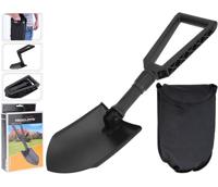 Vouwbare schep Zwart Metaal - thumbnail