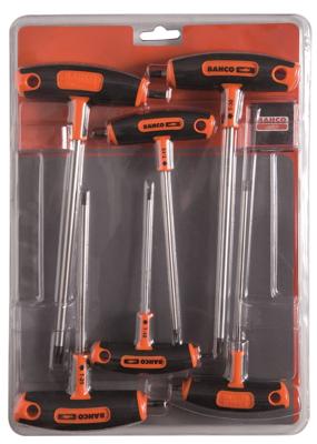 Bahco schroevendraaier 6-kant t-greep set | 903T-2 Bahco schroevendraaier 6-kant t-greep set | 903T-2
