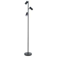 Highlight Vloerlamp Burgos 3 lichts H 160 cm zwart - thumbnail