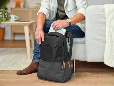 Trust laptoprugzak Lisboa voor 16 inch laptops, zwart