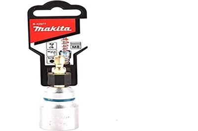 Makita Accessoires Draadeinddop Schroefdraad maat M8 Opname 1/4 - B-42977 Makita Accessoires Draadeinddop Schroefdraad maat M8 Opname 1/4 - B-42977