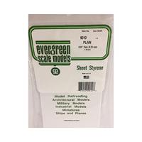 evergreen Polystyrolplaat (l x b) 300 mm x 150 mm 0.25 mm 4 stuk(s) - thumbnail