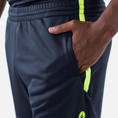 JAKO 8595K Trainingsshort Active Kids - Marine/Fluogeel - 140