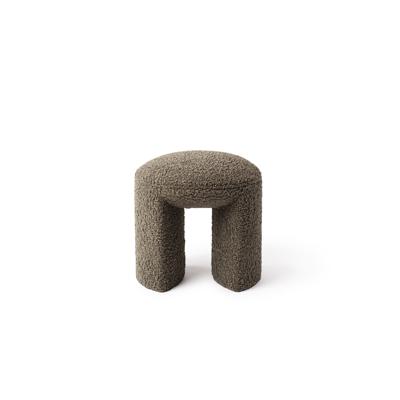 Jesper Home Hocker 'Nachii' Teddy, kleur Plush Moss