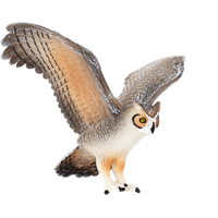 MOJO wildlife grote gehoornde uil - 387284 - thumbnail