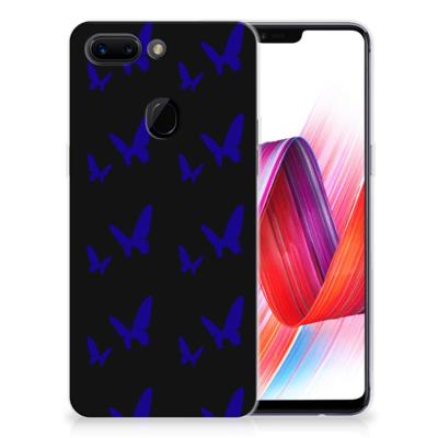 OPPO R15 Pro TPU bumper Vlinder Patroon
