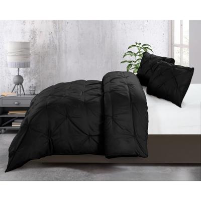 Zensation Lovely Pintuck - Zwart Lits-jumeaux (240 x 200/220 cm + 2 kussenslopen) Zensation Lovely Pintuck - Zwart Lits-jumeaux (240 x 200/220 cm + 2 kussenslopen)