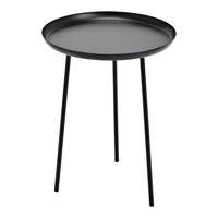 Tafel van zwart metaal (B/H/D) 36x47x36 cm - thumbnail