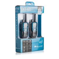 Midland XT60 twee-weg radio 24 kanalen 446.00625 - 446.0937 MHz Zwart, Blauw - thumbnail