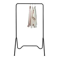 QUVIO Kledingrek metaal - Zwart - thumbnail