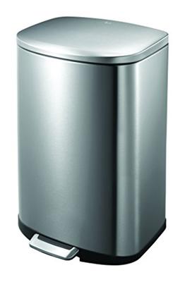 Pedaalemmer eko della 50 liter rvs